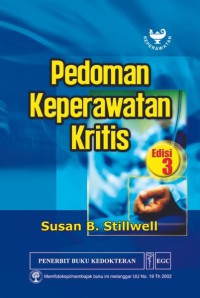 Pedoman Keperawatan Kritis Edisi 3