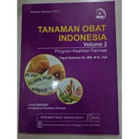 Tanaman Obat Indonesia Volume 2